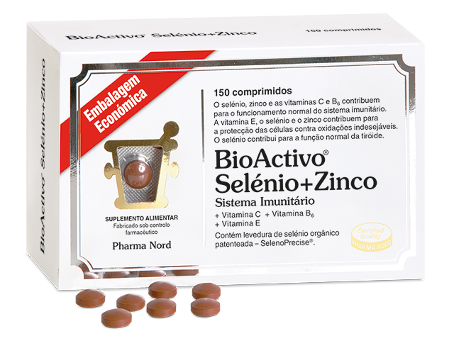 Bioactivo Selénio+Zinco 150 comp