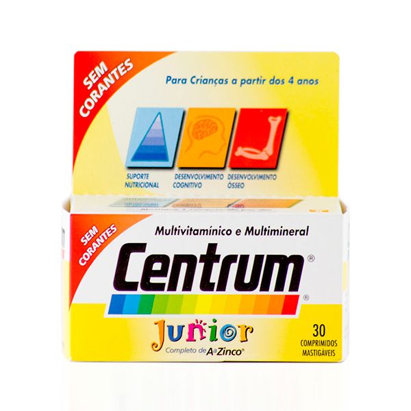 Centrum Júnior 30 comp mastigáveis