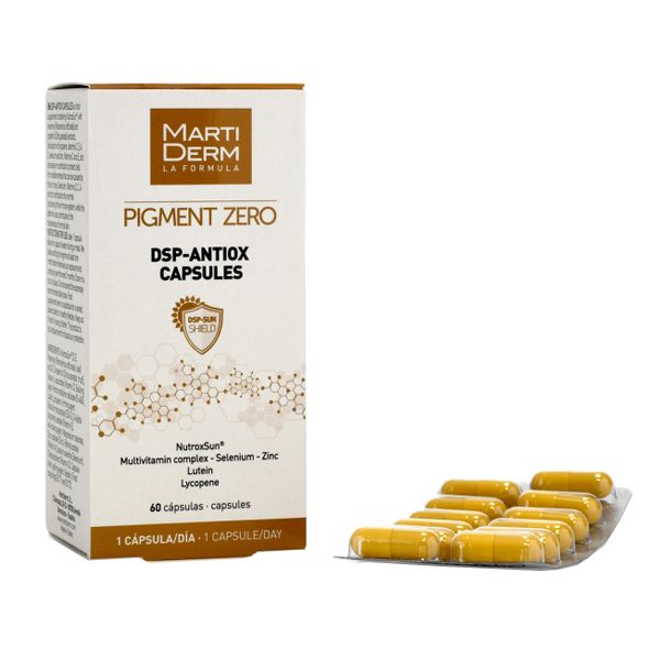 Martiderm Pigment Zero DSP Antiox Cápsulas