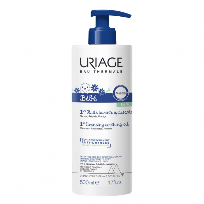 Uriage Bebé Óleo Lavante Calmante 500ml