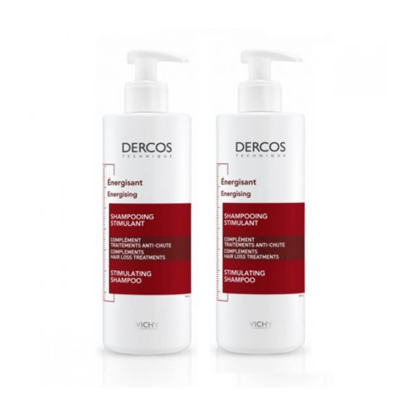 Dercos Champô estimulante 400ml Pack Duplo