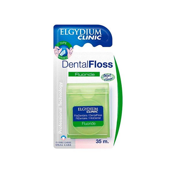 Elgydium Clinic Fita Dentária Fluor e Menta Fresca 35m