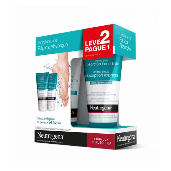 Neutrogena Creme Pés Absorção Rápida Duo 100ml