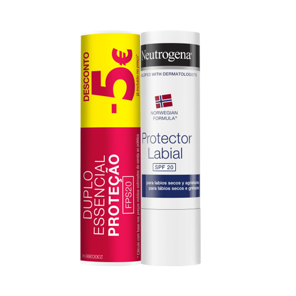 Neutrogena Lábios Stick SPF20 x 2 unid