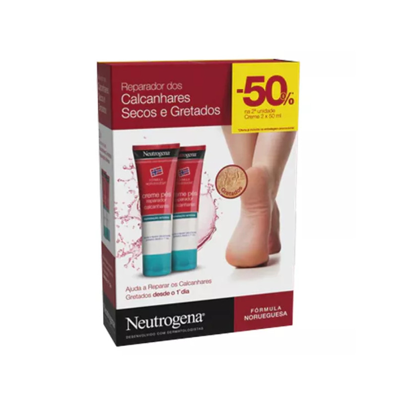 Neutrogena Pé Creme Calcanhares Gretados
